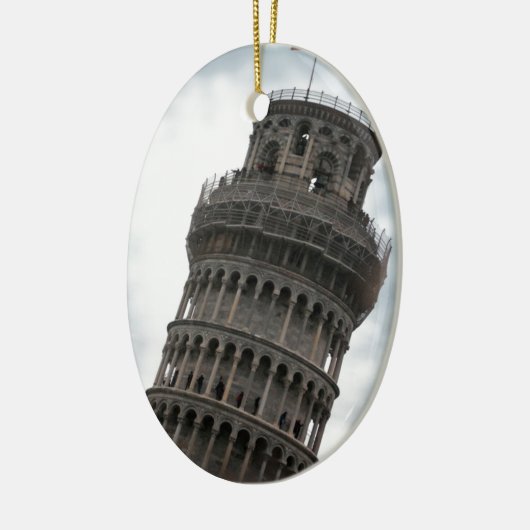 Leertoren van Pisa Keramisch Ornament (Links)