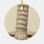 Leertoren van Pisa Keramisch Ornament (Voorkant)