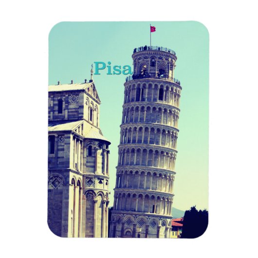 Leertoren van Pisa Magneet (Verticaal)