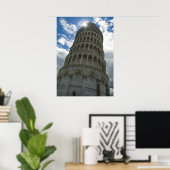 Leertoren van Pisa Poster (Thuiskantoor)