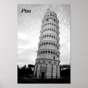 Leertoren van Pisa Poster