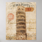  Leertoren van Pisa Poster (Voorkant)