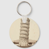 Leertoren van Pisa Sleutelhanger (Voorkant)