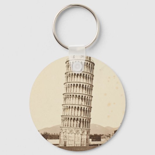 Leertoren van Pisa Sleutelhanger (Voorkant)