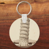 Leertoren van Pisa Sleutelhanger (Voorkant)