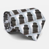 Leertoren van Pisa Stropdas (Opgerold)