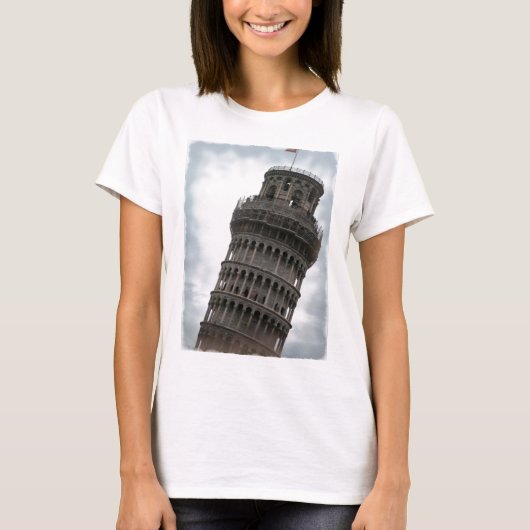 Leertoren van Pisa T-shirt (Voorkant)