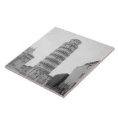 Leertoren van Pisa Tegeltje (Zijkant)