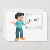 Leeruitnodigingen voor Wiskunden Kaart (Voorkant)