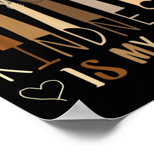 Leervaardigheid is mijn Jam Autism Awareness T-Shi Poster (Hoek)