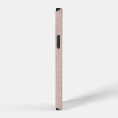 Leervertextuurbehang iPhone Hoesje (Rechterkant)