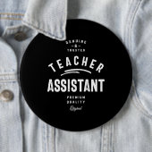 Leerwerkassistent Titel Cadeautje Ronde Button 6,0 Cm (In situ)