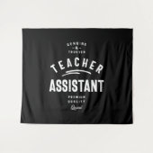 Leerwerkassistent Titel Cadeautje Wandkleed (Voorkant (horizontaal))