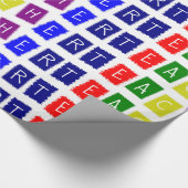 Leerwerkpapier Cadeaupapier (Hoek)