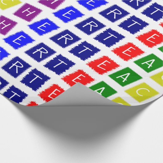 Leerwerkpapier Cadeaupapier (Hoek)