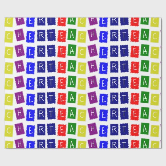 Leerwerkpapier Cadeaupapier (Vlak)