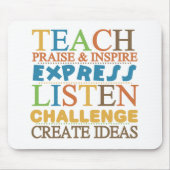 Leerwoorden om mee te leven muismat (Voorkant)