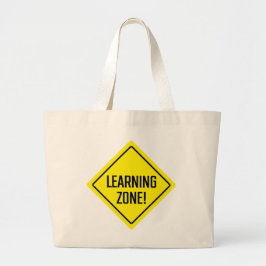 Leerzone! Jumbo Canvas tas