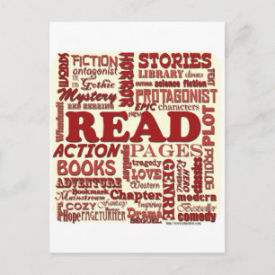 Lees alles over het rood! briefkaart