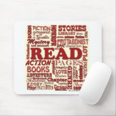 Lees alles over het rood! muismat (Met muis)