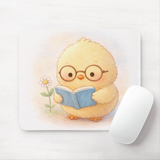 Lees Alma Kuiken Cute Muismat (Met muis)
