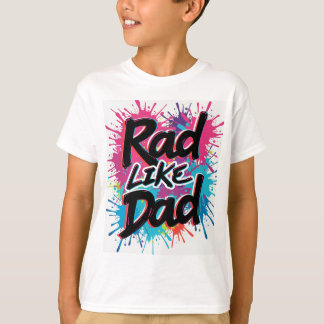 Lees als papa Shirt Retro Peuter Vaderdag T-shirt