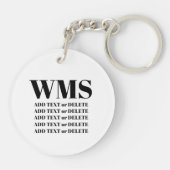 Lees alstublieft ... sleutelhanger (Achterkant)