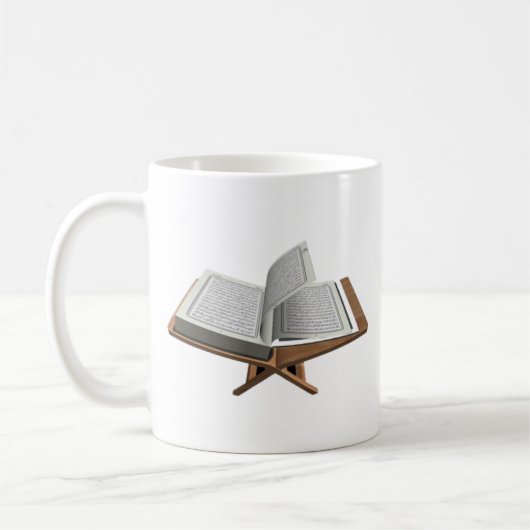 Lees, begrijp, onthoud koffiemok (Links)
