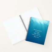 Lees beoordelingen van Deep Waters Prayer Journal Notitieboek (Binnen)