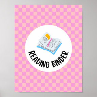 lees binder titel invoegpagina  poster