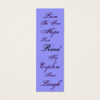 Lees Bladwijzer Mini Visitekaartjes