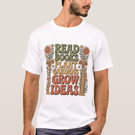 Lees boek  t-shirt (Voorkant)