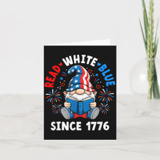 Lees Boeken 4 juli Kabouter Rood Wit Blauw Plezier Kaart