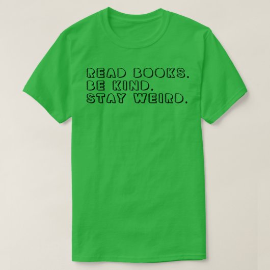 Lees boeken als je gek bent op leven 12 t-shirt (Design voorkant)