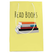 Lees boeken Boek Lover gepersonaliseerd Medium Cadeauzakje (Voorkant)