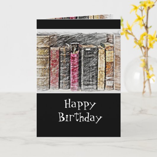 Lees Boeken Chocolate Birthday Cake Calories Kaart (Gele Bloem)
