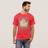 LEES BOEKEN DRINK KOFFIE T-SHIRT (Voorkant volledig)