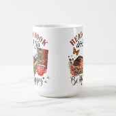 Lees boeken, Drink Tea & Be Happy Koffiemok (Center)