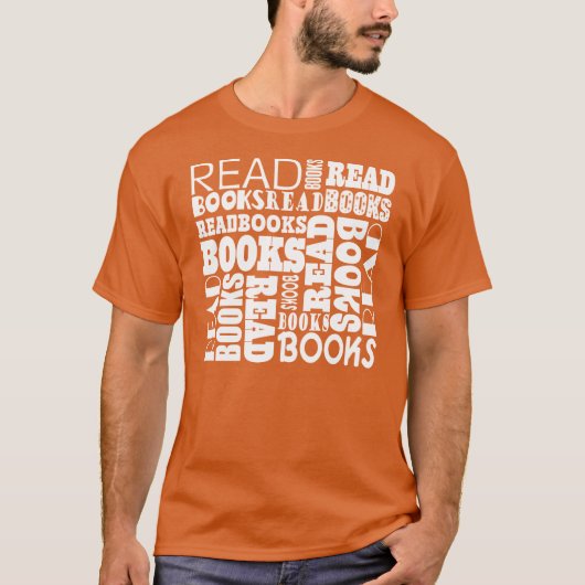 Lees Boeken Librarian Book Club Mannen T-shirt (Voorkant)