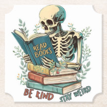 Lees Boeken Papieren Onderzetter