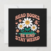 Lees boeken, wees vriendelijk, blijf raar - Schatt (Voorkant)