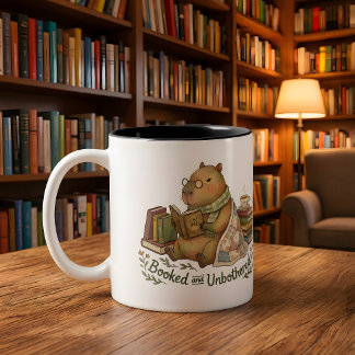 Lees Capybara Mok – Cute Boekliefhebber Koffiekop,