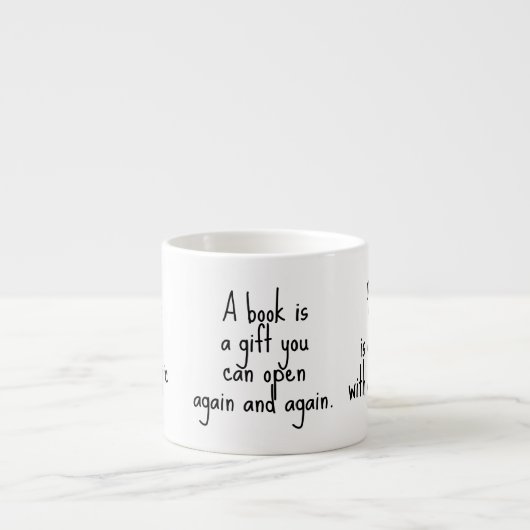 LEES CITATEN OM TE INSPIREN ESPRESSO KOP (Voorkant)