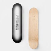 Lees de Bijbel Filippijnen 4:13 Skateboard (Voorkant)