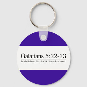 Lees de Bijbel Galatians 5:22-23 Sleutelhanger