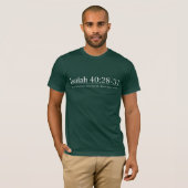 Lees de Bijbel Isaiah 40:28-31 T-shirt (Voorkant volledig)