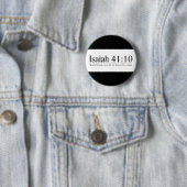 Lees de Bijbel Isaiah 41:10 Ronde Button 5,7 Cm (In situ)