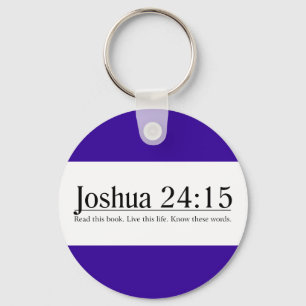 Lees de Bijbel Joshua 24:15 Sleutelhanger
