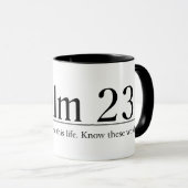 Lees de Bijbel Psalm 23 Mok (Voorkant rechts)