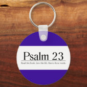 Lees de Bijbel Psalm 23 Sleutelhanger (Voorkant)